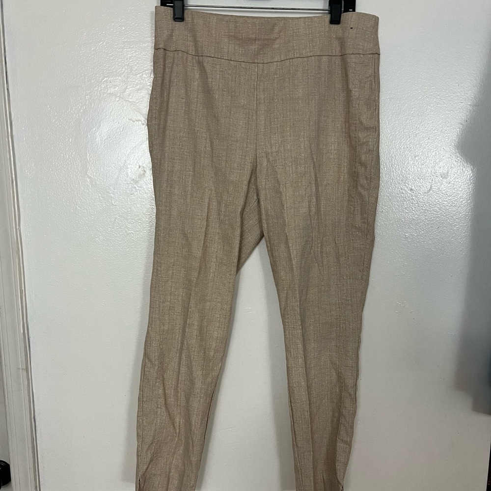 Beige gently worn slacks size 16